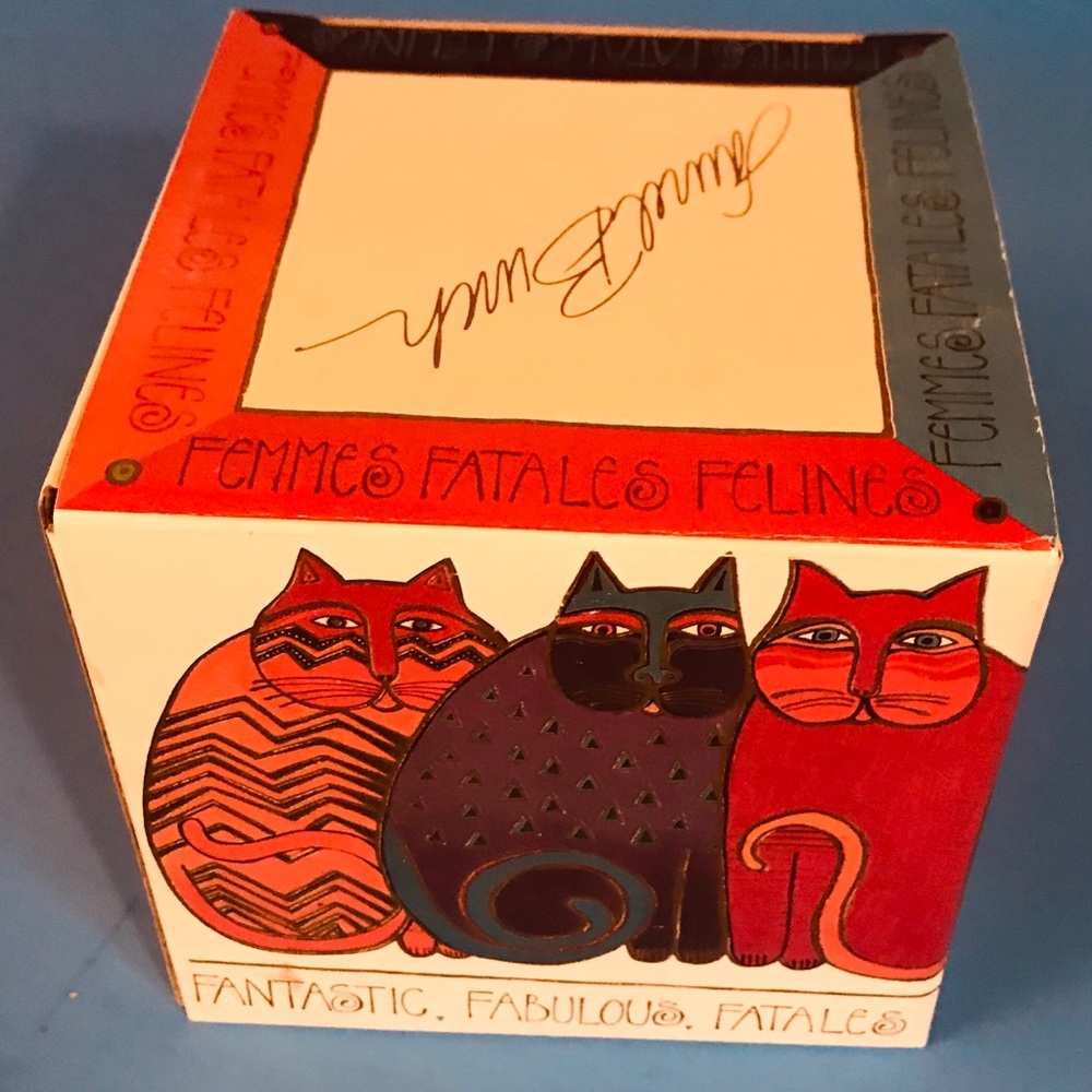 Laurel Burch Femmes Fatals Felines Mug & Box